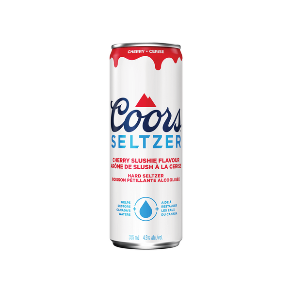 Coors Seltzers Cherry Slushie - 355 ml