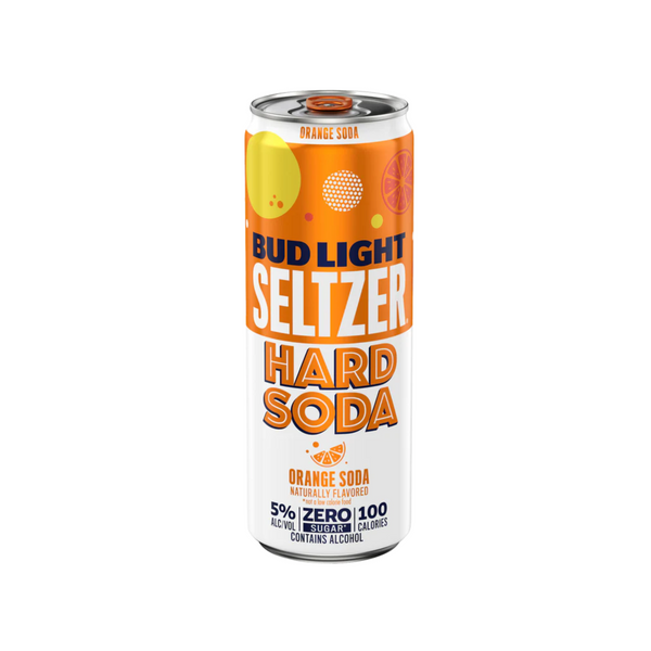 Bud Light Seltzer Hard Soda Orange - 355 ml