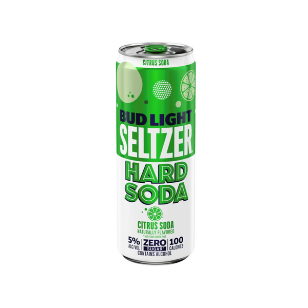 Bud Light Seltzer Hard Soda Citron-Lime - 355 ml