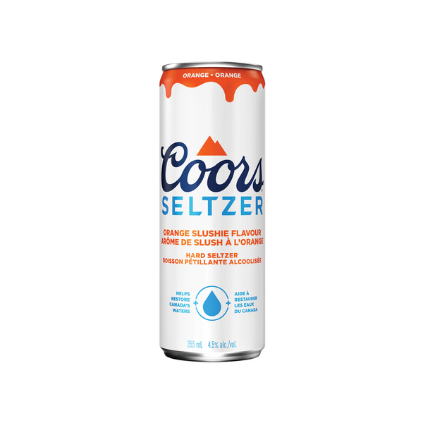 Coors Seltzers Orange Slushie - 355 ml